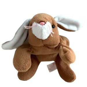 Ty Beanie Babies Ears the Bunny 1995 Easter Plush Rabbit